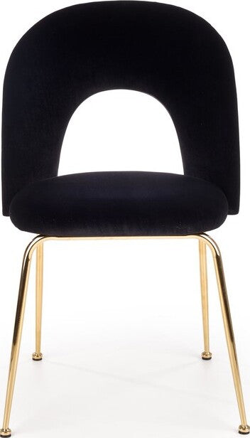 Kitchen Chair K385 | size: Width: 54cm, Height: 88cm, Depth: 59cm | color: Black | image: 4 | variant: 1003197