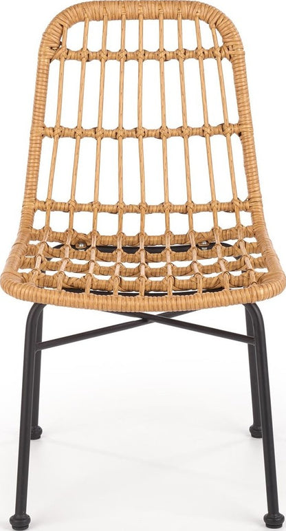 Kitchen Chair K401 | size: Width: 47cm, Height: 85cm, Depth: 45cm | color: Beige | image: 2 | variant: 1003214