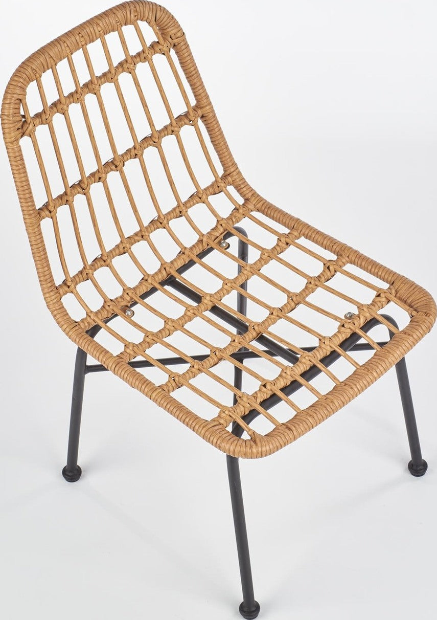 Kitchen Chair K401 | size: Width: 47cm, Height: 85cm, Depth: 45cm | color: Beige | image: 3 | variant: 1003214