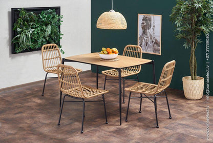 Kitchen Chair K401 | size: Width: 47cm, Height: 85cm, Depth: 45cm | color: Beige | image: 8 | variant: 1003214