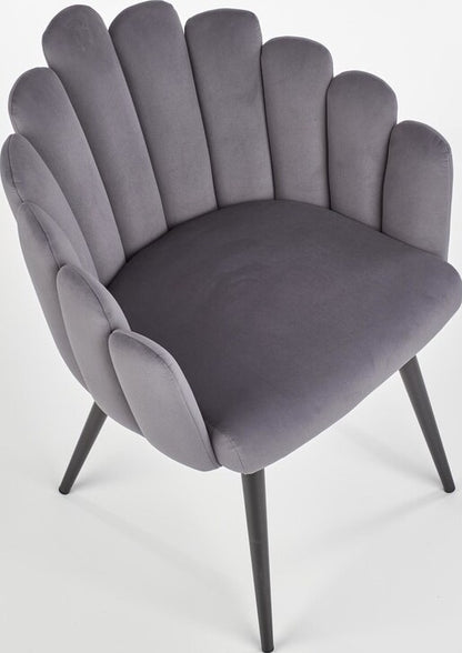 Kitchen Chair K410 | size: Width: 62cm, Height: 85cm, Depth: 62cm | color: Gray | image: 7 | variant: 1003225