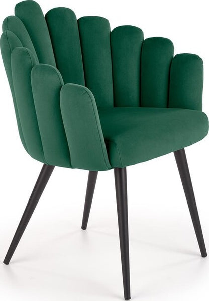 Kitchen Chair K410 | size: Width: 62cm, Height: 85cm, Depth: 62cm | color: Green | image: 1 | variant: 1003224
