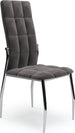 Kitchen Chair K416 | size: Width: 43cm, Height: 101cm, Depth: 54cm | color: Gray | image: 1 | variant: 1003231