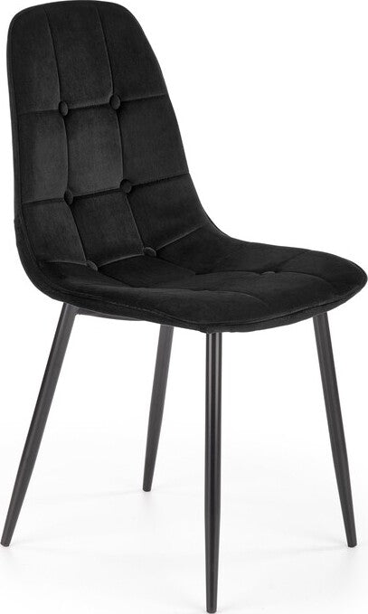 Kitchen Chair K417 | size: Width: 44cm, Height: 87cm, Depth: 56cm | color: Black | image: 0 | variant: 1003238