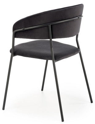 Kitchen Chair K426 | size: Width: 57cm, Height: 79cm, Depth: 54cm | color: Black | image: 5 | variant: 1003251
