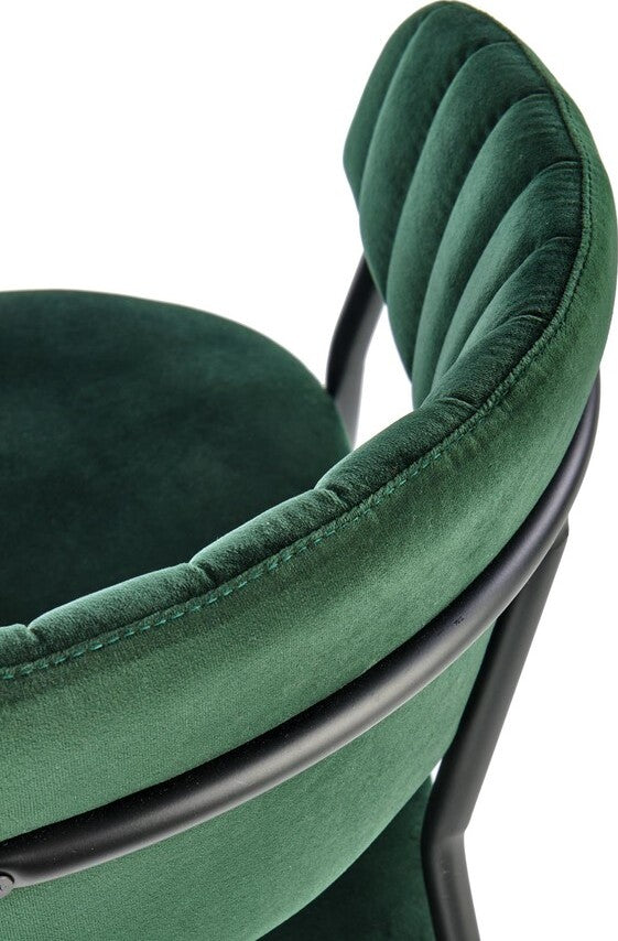 Kitchen Chair K426 | size: Width: 57cm, Height: 79cm, Depth: 54cm | color: Green | image: 2 | variant: 1003250