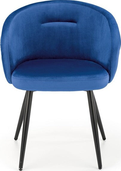Kitchen Chair K430 | size: Width: 61cm, Height: 77cm, Depth: 54cm | color: Blue | image: 3 | variant: 1003263