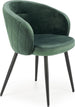 Kitchen Chair K430 | size: Width: 61cm, Height: 77cm, Depth: 54cm | color: Green | image: 1 | variant: 1003262