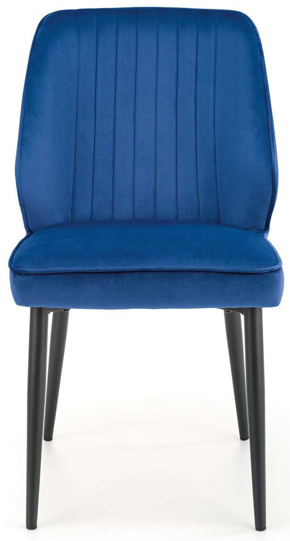 Kitchen Chair K432 | size: Width: 48cm, Height: 85cm, Depth: 57cm | color: Blue | image: 4 | variant: 1003273