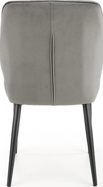 Kitchen Chair K432 | size: Width: 48cm, Height: 85cm, Depth: 57cm | color: Gray | image: 5 | variant: 1003271