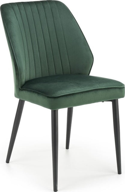 Kitchen Chair K432 | size: Width: 48cm, Height: 85cm, Depth: 57cm | color: Green | image: 1 | variant: 1003272