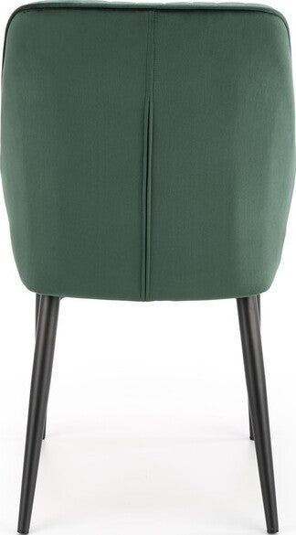 Kitchen Chair K432 | size: Width: 48cm, Height: 85cm, Depth: 57cm | color: Green | image: 6 | variant: 1003272