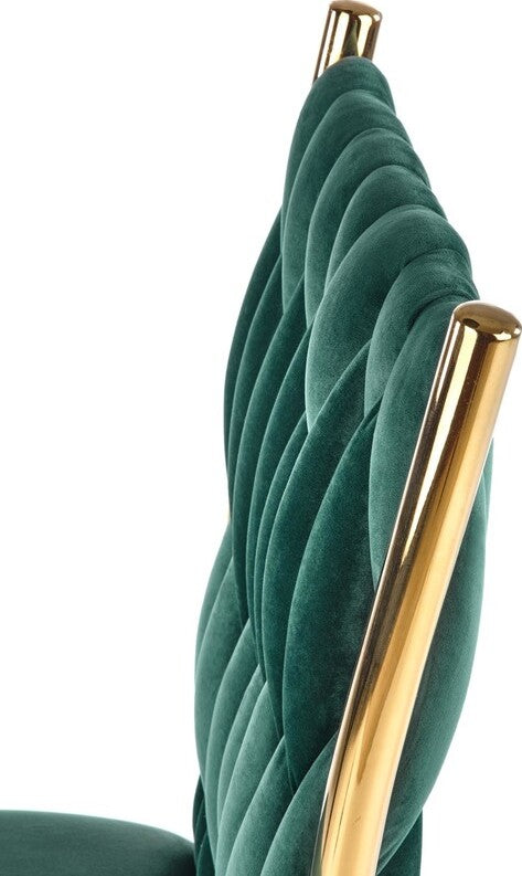 Kitchen Chair K436 | size: Width: 48cm, Height: 94cm, Depth: 55cm | color: Green | image: 5 | variant: 1003275