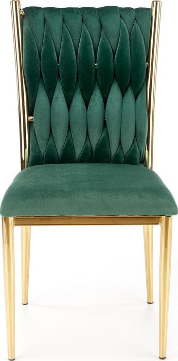 Kitchen Chair K436 | size: Width: 48cm, Height: 94cm, Depth: 55cm | color: Green | image: 6 | variant: 1003275