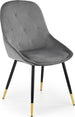 Kitchen Chair K437 | size: Width: 49cm, Height: 88cm, Depth: 55cm | color: Gray | image: 1 | variant: 1003279