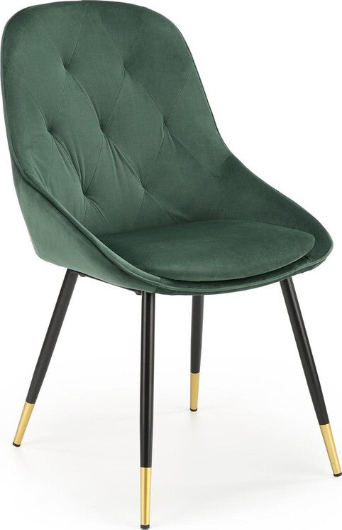 Kitchen Chair K437 | size: Width: 49cm, Height: 88cm, Depth: 55cm | color: Green | image: 1 | variant: 1003280