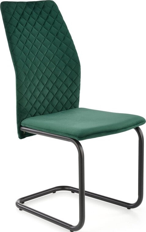 Kitchen Chair K444 | size: Width: 44cm, Height: 97cm, Depth: 54cm | color: Green | image: 1 | variant: 1003291