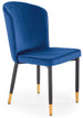 Kitchen Chair K446 | size: Width: 51cm, Height: 86cm, Depth: 55cm | color: Blue | image: 1 | variant: 1003297