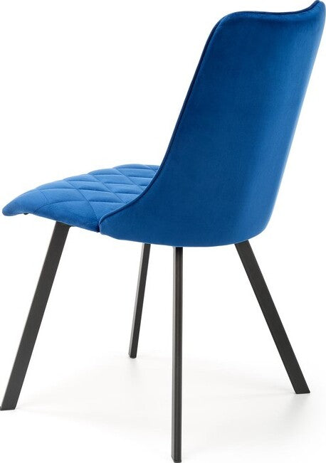 Kitchen Chair K450 | size: Width: 44cm, Height: 85cm, Depth: 58cm | color: Blue | image: 5 | variant: 1003300