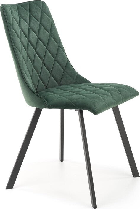 Kitchen Chair K450 | size: Width: 44cm, Height: 85cm, Depth: 58cm | color: Green | image: 1 | variant: 1003299
