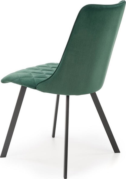Kitchen Chair K450 | size: Width: 44cm, Height: 85cm, Depth: 58cm | color: Green | image: 2 | variant: 1003299