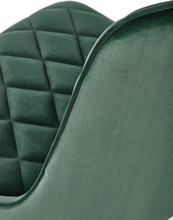 Kitchen Chair K450 | size: Width: 44cm, Height: 85cm, Depth: 58cm | color: Green | image: 7 | variant: 1003299