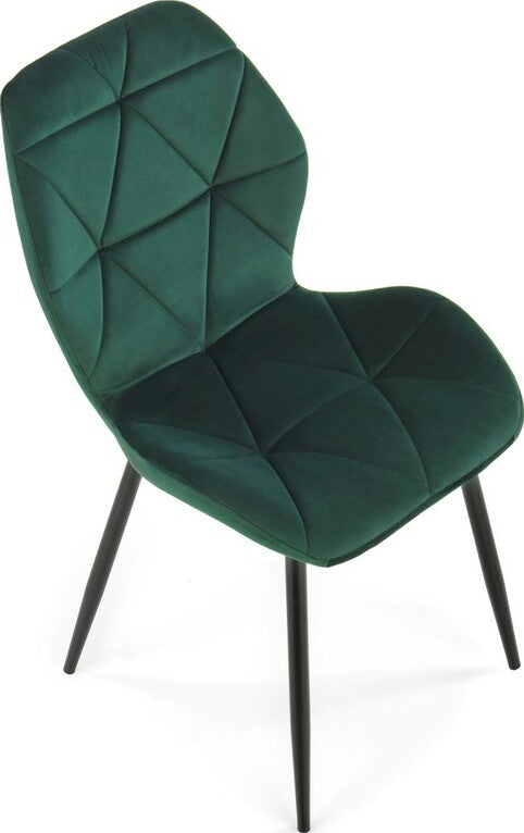 Kitchen Chair K453 | size: Width: 48cm, Height: 86cm, Depth: 53cm | color: Green | image: 2 | variant: 1003308