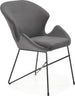 Kitchen Chair K458 | size: Width: 57cm, Height: 82cm, Depth: 62cm | color: Gray | image: 1 | variant: 1003321