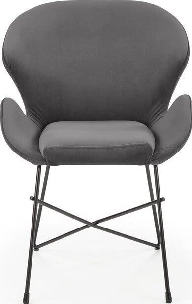 Kitchen Chair K458 | size: Width: 57cm, Height: 82cm, Depth: 62cm | color: Gray | image: 5 | variant: 1003321