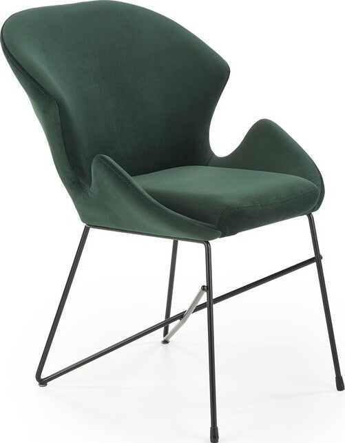 Kitchen Chair K458 | size: Width: 57cm, Height: 82cm, Depth: 62cm | color: Green | image: 1 | variant: 1003322