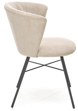 Kitchen Chair K459 | size: Width: 60cm, Height: 79cm, Depth: 59cm | color: Beige | image: 3 | variant: 1003324