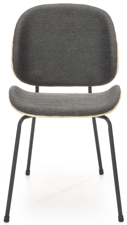 Kitchen Chair K467 | size: Width: 47cm, Height: 81cm, Depth: 57cm | color: Brown/Black | image: 5 | variant: 1016796