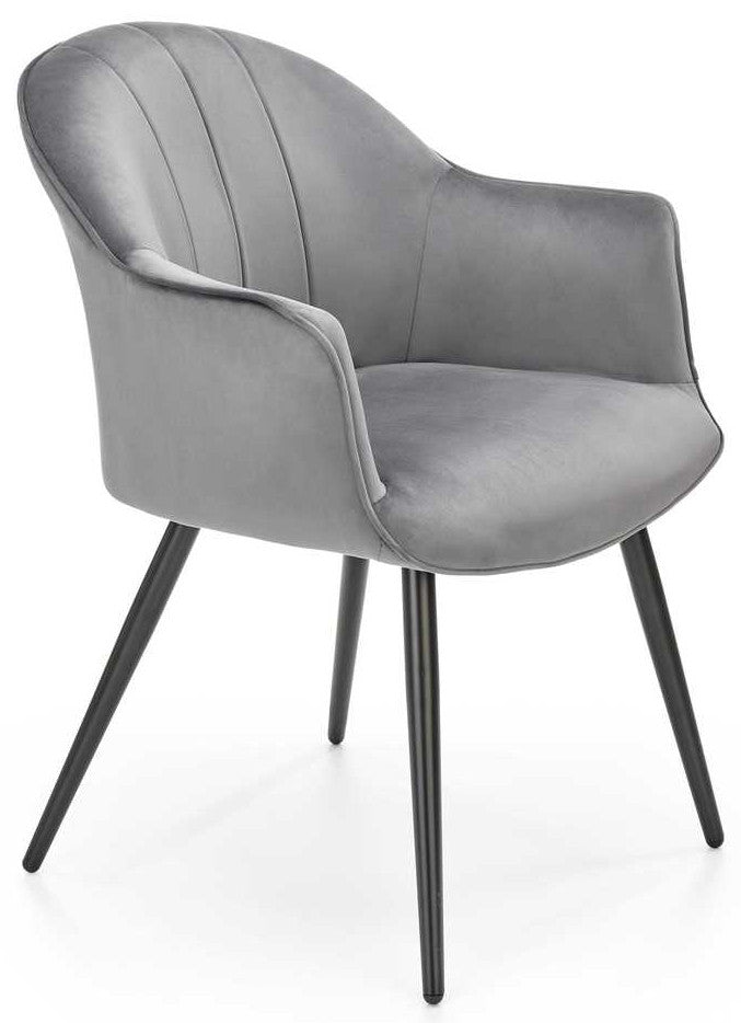 Kitchen Chair K468 | size: Width: 67cm, Height: 84cm, Depth: 62cm | color: Gray | image: 1 | variant: 1003334