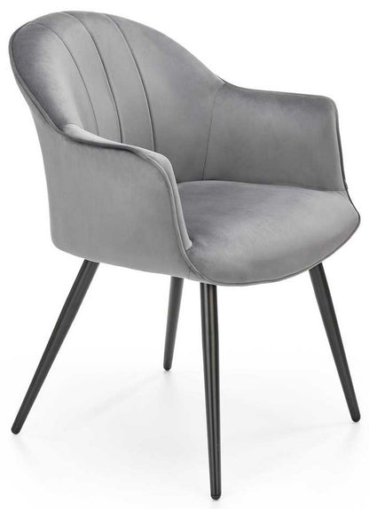 Kitchen Chair K468 | size: Width: 67cm, Height: 84cm, Depth: 62cm | color: Gray | image: 1 | variant: 1003334