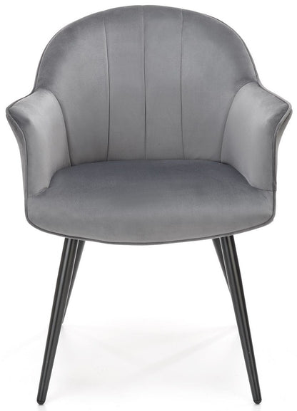 Kitchen Chair K468 | size: Width: 67cm, Height: 84cm, Depth: 62cm | color: Gray | image: 5 | variant: 1003334
