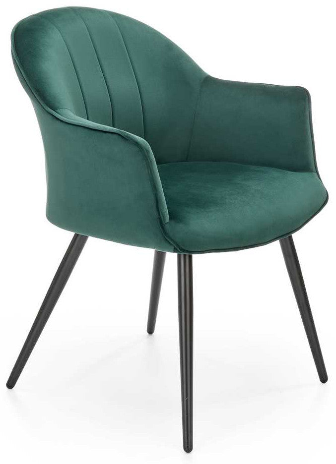 Kitchen Chair K468 | size: Width: 67cm, Height: 84cm, Depth: 62cm | color: Green | image: 1 | variant: 1003333
