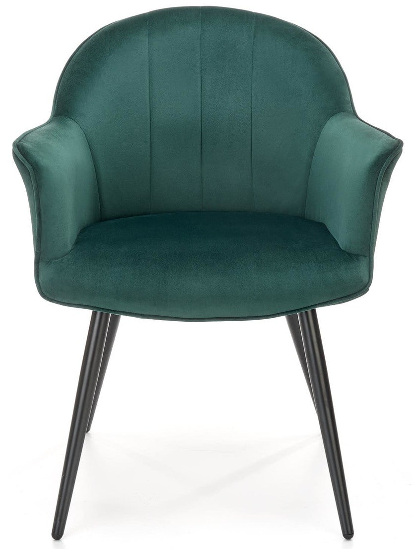Kitchen Chair K468 | size: Width: 67cm, Height: 84cm, Depth: 62cm | color: Green | image: 5 | variant: 1003333