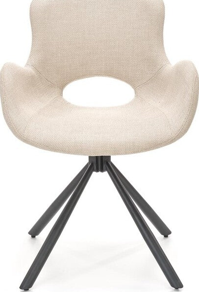Kitchen Chair K475 | size: Width: 59cm, Height: 81cm, Depth: 58cm | color: Beige | image: 4 | variant: 1003336