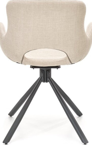 Kitchen Chair K475 | size: Width: 59cm, Height: 81cm, Depth: 58cm | color: Beige | image: 5 | variant: 1003336