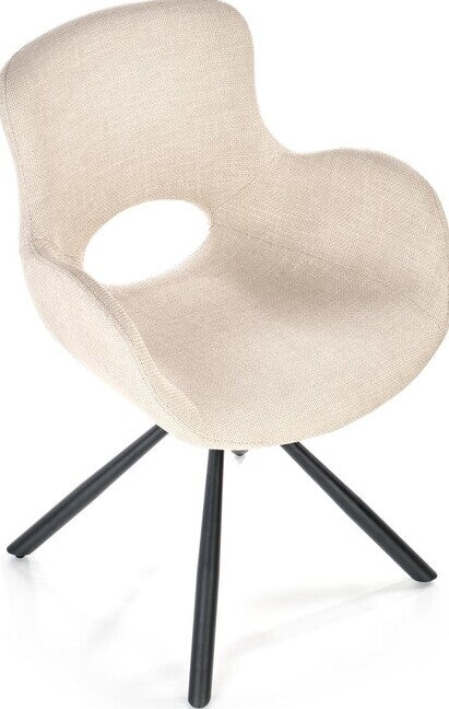 Kitchen Chair K475 | size: Width: 59cm, Height: 81cm, Depth: 58cm | color: Beige | image: 6 | variant: 1003336