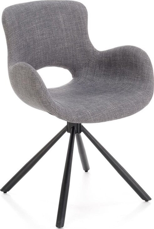 Kitchen Chair K475 | size: Width: 59cm, Height: 81cm, Depth: 58cm | color: Gray | image: 1 | variant: 1003337