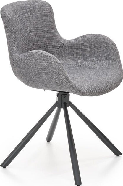 Kitchen Chair K475 | size: Width: 59cm, Height: 81cm, Depth: 58cm | color: Gray | image: 3 | variant: 1003337