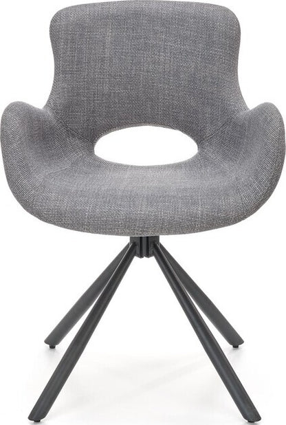 Kitchen Chair K475 | size: Width: 59cm, Height: 81cm, Depth: 58cm | color: Gray | image: 5 | variant: 1003337