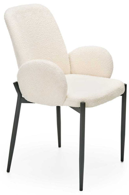 Kitchen Chair K477 | size: Width: 58cm, Height: 89cm, Depth: 58cm | color: White | image: 0 | variant: 1003916