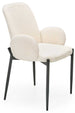 Kitchen Chair K477 | size: Width: 58cm, Height: 89cm, Depth: 58cm | color: White | image: 0 | variant: 1003916