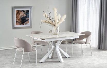 Kitchen Chair K486 | size: Width: 51cm, Height: 77cm, Depth: 57cm | color: Beige | image: 5 | variant: 1003342