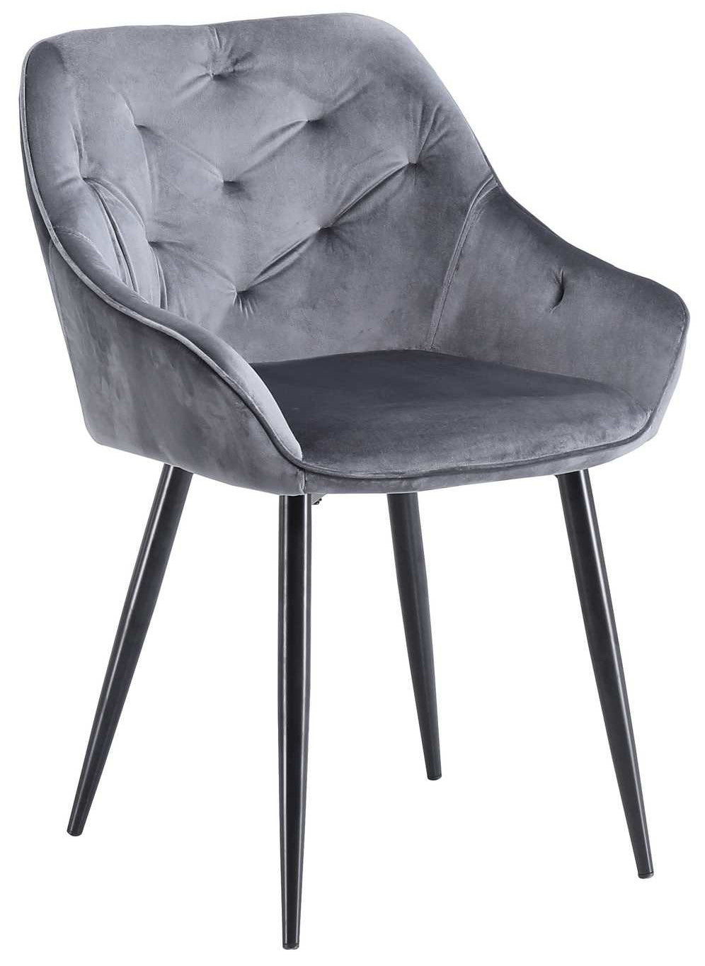 Kitchen Chair K487 | size: Width: 56cm, Height: 81cm, Depth: 65cm | color: Gray | image: 1 | variant: 1003347