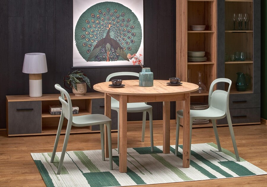 Kitchen Chair K490 | size: Width: 46cm, Height: 80cm, Depth: 55cm | color: Gray | image: 2 | variant: 1003354
