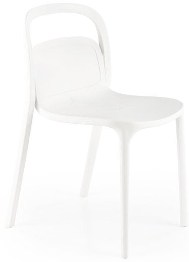 Kitchen Chair K490 | size: Width: 46cm, Height: 80cm, Depth: 55cm | color: White | image: 0 | variant: 1003352