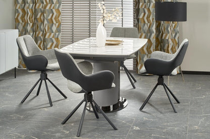 Kitchen Chair K494 | size: Width: 57cm, Height: 85cm, Depth: 59cm | color: Gray | image: 1 | variant: 1012936